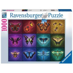 Ravensburger - Puzzle Piękne skrzydlate owady 1000 elem. 168187