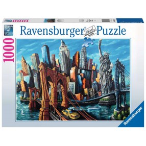 Ravensburger - Puzzle Welcome to New York 1000 elem. 168125