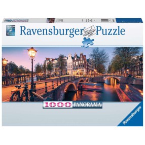 Ravensburger - Puzzle Panorama Amsterdamu 1000 elem. 167524