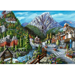Ravensburger - Puzzle Witamy w Banff 1000 elem. 164813