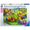 Ravensburger - Puzzle Kolorowa wełna 1000 elem. 169498