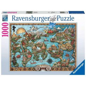 Ravensburger - Puzzle Atlantyda 1000 elem. 167289