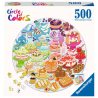 Ravensburger - Puzzle Paleta kolorów Desery 500 elem. 171712