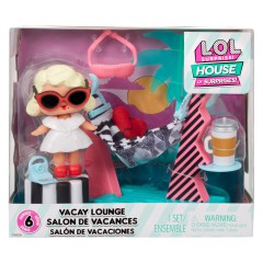 L.O.L. SURPRISE - Zestaw wakacyjny L.O.L. Vacay Lounge + Laleczka Leading Baby 583790