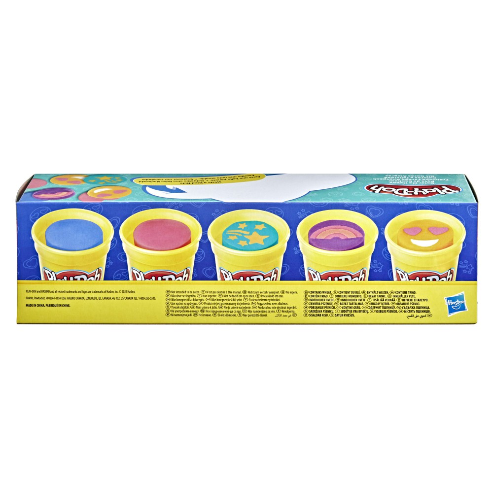 Play-Doh - Ciastolina Zestaw Radosne kolory Tuba 5-pak F4715