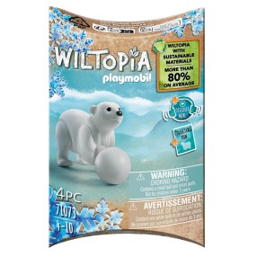 Playmobil - Wiltopia Mały niedźwiedź polarny 71073