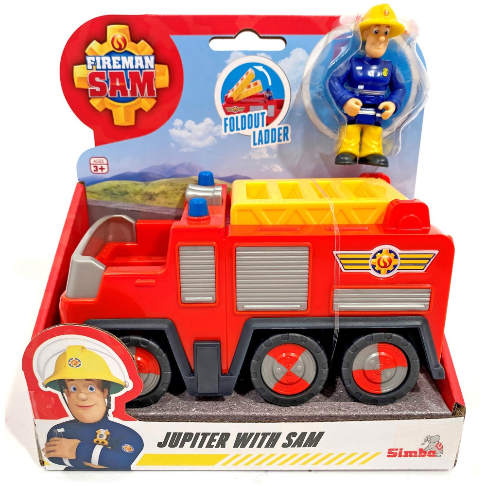 Simba - Strażak Sam Wóz strażacki Jupiter 16 cm 9252505