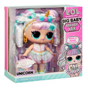 L.O.L. SURPRISE - Lalka LOL Big Baby Hair Hair Hair Unicorn 579717