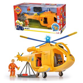 Simba - Strażak Sam Helikopter Wallaby + figurka Toma 9252576