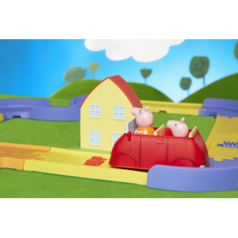 Hasbro Świnka Peppa - Odjazdowa wycieczka Świnki Peppy + pojazd F4822