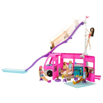 Barbie - Kamper Marzeń DreamCamper Zestaw 60 elem. HCD46
