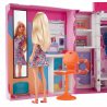 Barbie Fashionistas - Garderoba Barbie Zestaw z lalką + 30 akcesoriów HGX57