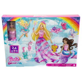 Barbie Color Reveal - Kalendarz adwentowy Kraina fantazji HGM66