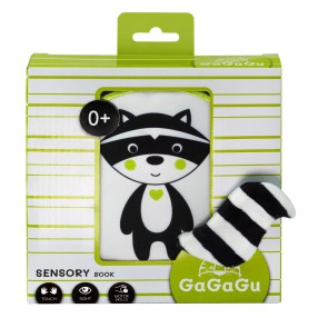 TM Toys - GaGaGu Sensoryczna książeczka Ogonki GGG9787