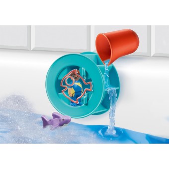 Playmobil - Młyn wodny z małym rekinem 70636X