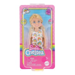 Barbie - Club Chelsea Lalka z motywem tęczy HGT02