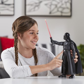 Hasbro Star Wars Galactic Action - Elektroniczna figurka 30 cm Darth Vader F5955