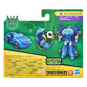 Hasbro Transformers Cyberverse - 1 Step Soundwave E3524