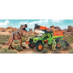 Dickie Playlife - Pojazd do tropienia dinozaurów 25 cm 3837026