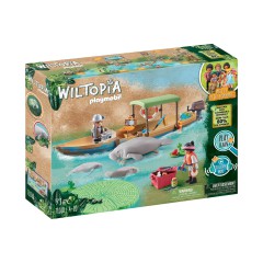 Playmobil - Wiltopia Wycieczka łodzią do manatów 71010