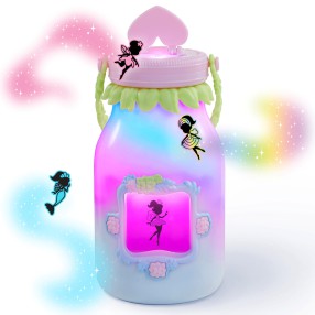 Got2Glow Fairy Finder - Elektroniczny Magiczny Słoik do łapania wróżek Różowy FRF4951