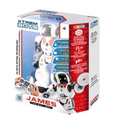 Xtreme Bots - Interaktywny robot szpiegowski James the Spy Bot 28 cm BOT3803157