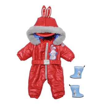 BABY born - Zimowe ubranko z kapturem + buciki dla lalki 36 cm 833100