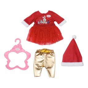 BABY born - Sukienka bożonarodzeniowa dla lalki 43 cm 830284