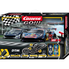Carrera GO!!! - Tor samochodowy 5,3 m DTM Race 'n Glory + 2 samochody 62542