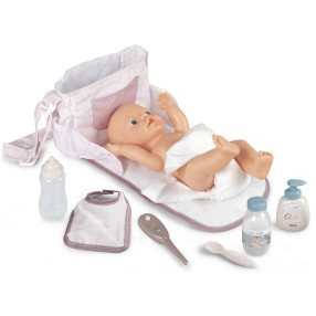 Smoby Baby Nurse - Torba do przewijania dla lalki + 8 Akcesoriów 220369