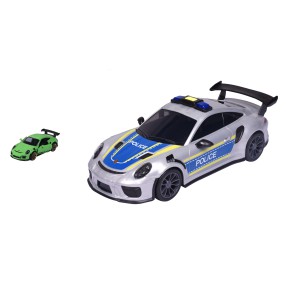 Majorette - Radiowóz policyjny Porsche 911 GT3 RS + autko 2058199