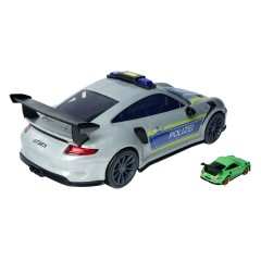 Majorette - Radiowóz policyjny Porsche 911 GT3 RS + autko 2058199