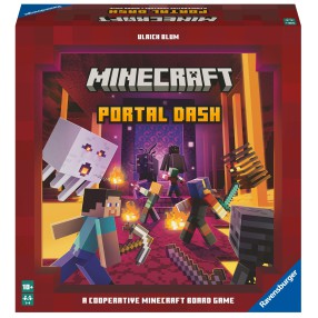 Ravensburger - Gra planszowa Minecraft Portal Dash 274369