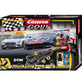 Carrera GO!!! - Tor samochodowy 8,9 m DTM Power Run + 2 samochody 62543