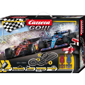 Carrera GO!!! - Tor samochodowy 5,3 m Speed Competition + 2 samochody 62546