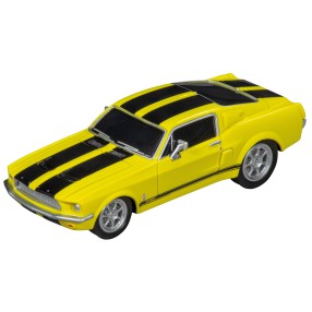 Carrera GO!!!  Ford Mustang 67 Racing Yellow 64212