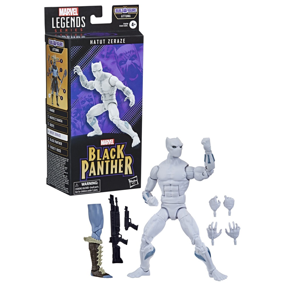 Hasbro Marvel Legends Black Panther - Figurka 15 cm Hatut Zeraze F3678