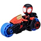 Hasbro Marvel Spidey Amazing Friends - Figurka Miles Morales na motorze F7460