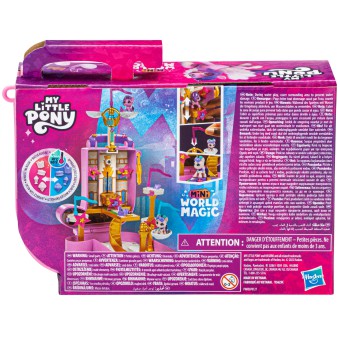 My Little Pony - Przenośny zestaw Mini World Magic Creation Zephyr Heights + figurka Pipp Petals F5247