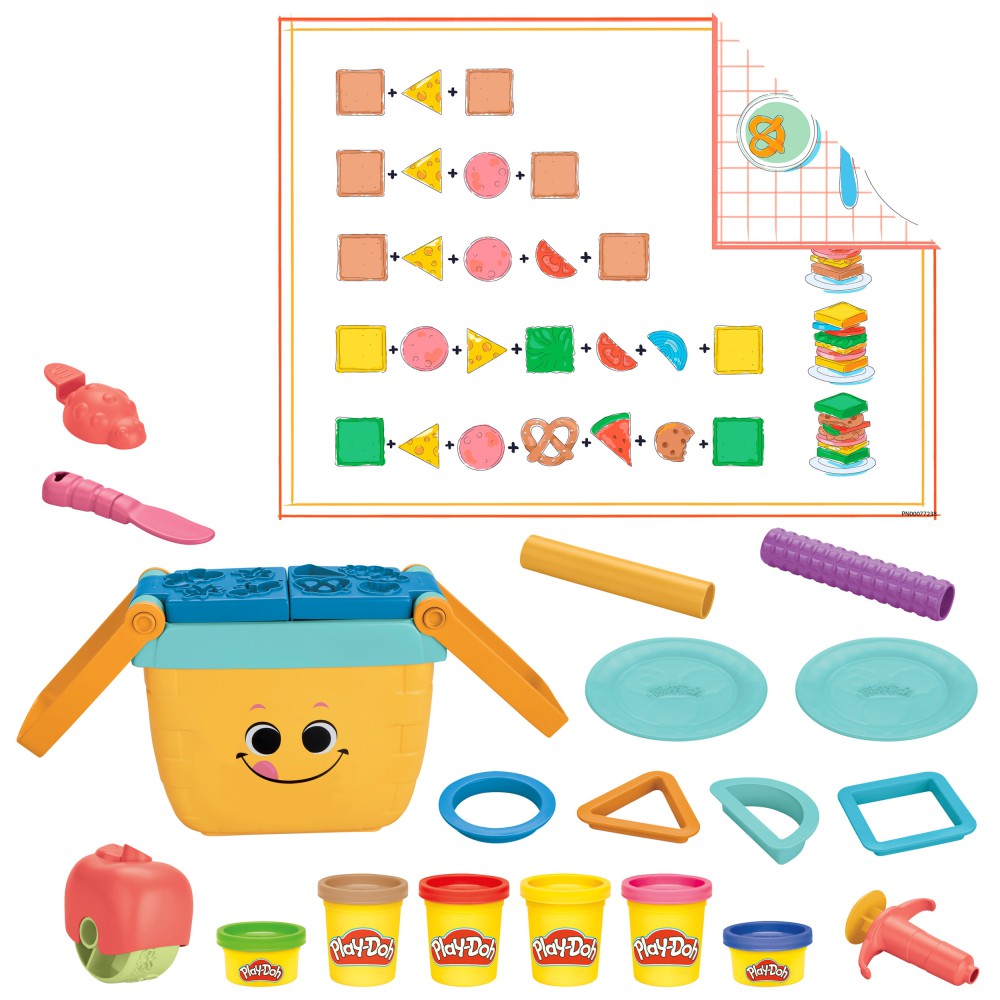 Play-Doh - Ciastolina Zestaw Piknikowe kształty F6916