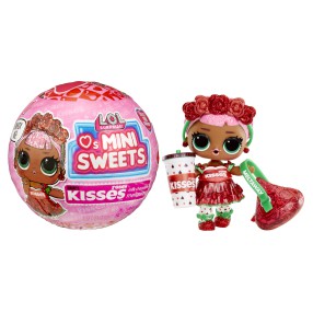 L.O.L. SURPRISE - Laleczka LOL Meltaway Rosie w kuli niespodziance Loves Mini Sweets Hugs & Kisses 590750