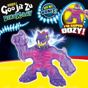 Heroes of Goo Jit Zu - Rozciągliwa figurka DINO XRay Shredz GOJ41189