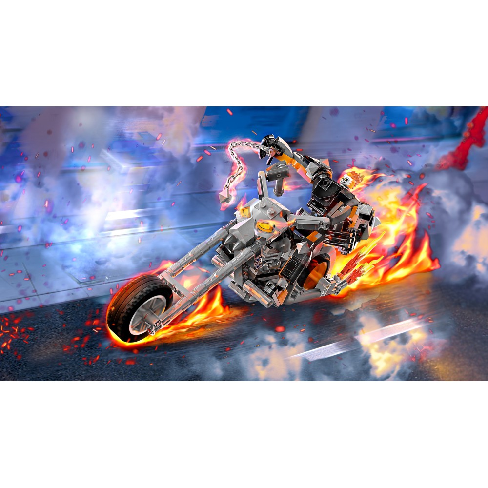 LEGO Marvel - Upiorny Jeździec - mech i motor 76245