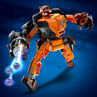 LEGO Marvel - Mechaniczna zbroja Rocketa 76243