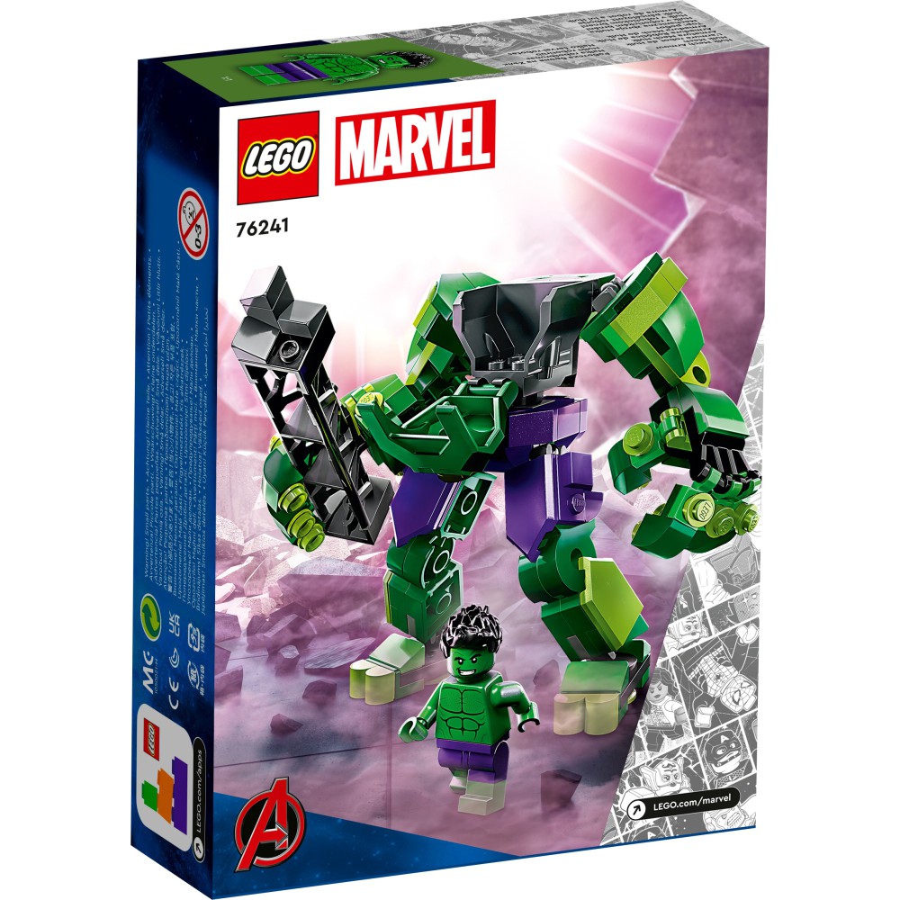 LEGO Marvel - Mechaniczna zbroja Hulka 76241