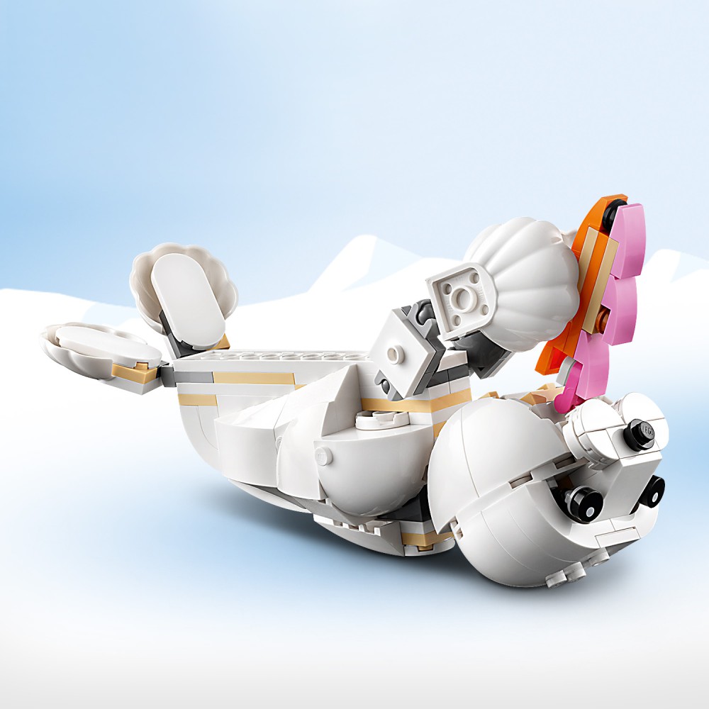 LEGO Creator - Biały królik 3w1 31133
