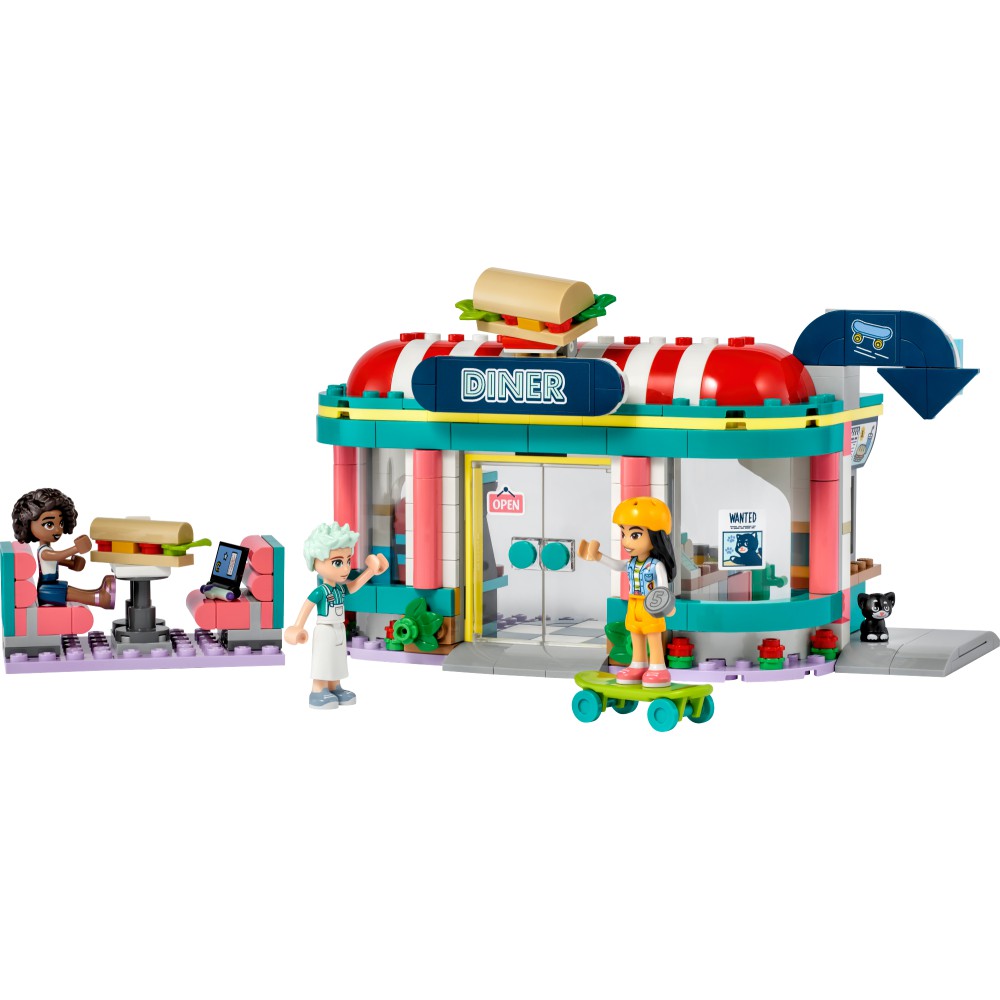 LEGO Friends - Bar w śródmieściu Heartlake 41728