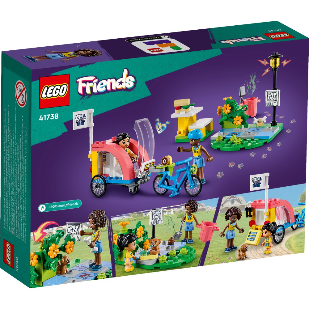LEGO Friends - Rower do ratowania psów 41738