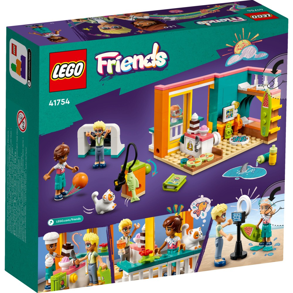 LEGO Friends - Pokój Leo 41754
