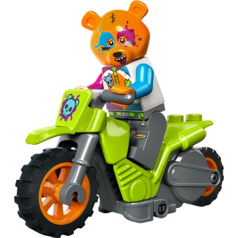 LEGO City - Motocykl kaskaderski z niedźwiedziem 60356